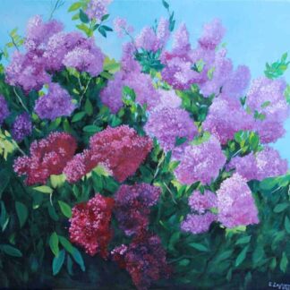 Original floral painting for sale in online art gallery. Huge variety of art of various different styles and sizes