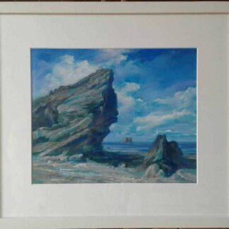 Irish seascape painting for sale in online gallery by Irish artist. Painting of Malin Head. Art for the home, gift ideas