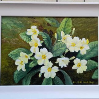 Original floral oil painting by Irish artist. Stunning painting to gift this Christmas at affordable price