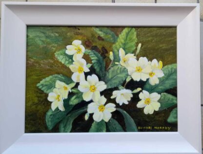 Original floral oil painting by Irish artist. Stunning painting to gift this Christmas at affordable price