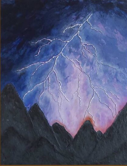 Painting of a storm for sale in online gallery by artist. Browse a huge variety of art for sale here, new art added daily