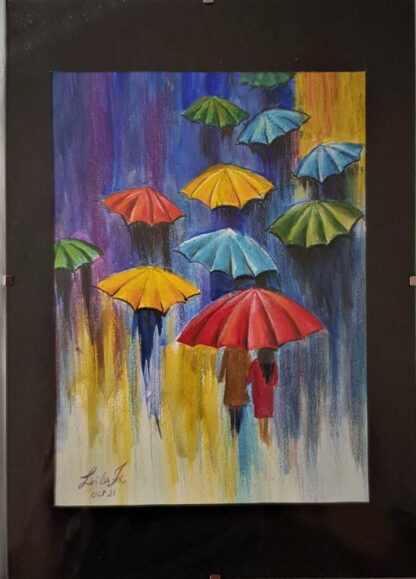 Original colourful painting for sale in online gallery. Stunning motivational painting for your home or gift idea