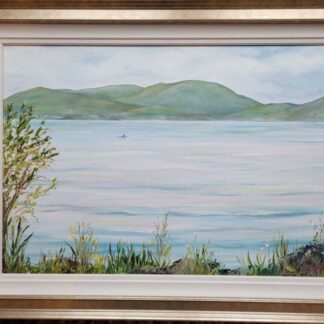 Original Irish seascape painting for sale in online gallery by Irish artist. Browse a large selection of framed art for the home here