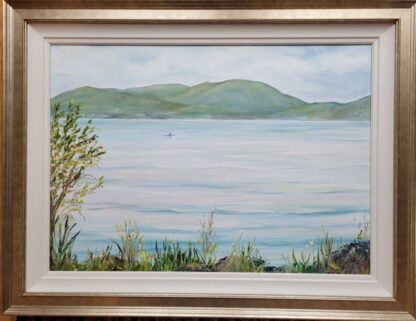 Original Irish seascape painting for sale in online gallery by Irish artist. Browse a large selection of framed art for the home here