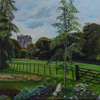 Original Irish art by Irish artist. Painting of Blarney Castle. Stunning art for your home, gift ideas and mores