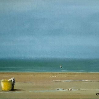 Original Irish seascape painting of Clogherhead for sale in online gallery. Beautiful art for your home, gift ideas and more