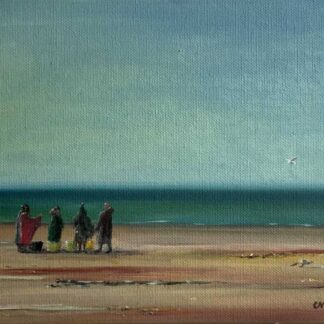 Original seascape oil painting for sale in online gallery. Art by Irish artist with free worldwide delivery.