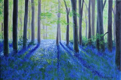 Original painting Jenkinstown Woods. Exceptional quality art for your home with beautiful colours. Browse more art here