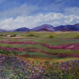 Original Irish landscape painting by Irish artist for sale in online gallery with free delivery within Ireland