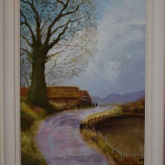 Original landscape painting for sale in online gallery by Irish artist. Art for the home, gift ideas for any occasion