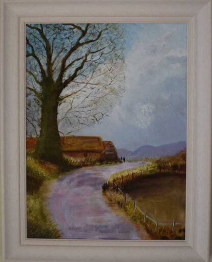 Original landscape painting for sale in online gallery by Irish artist. Art for the home, gift ideas for any occasion