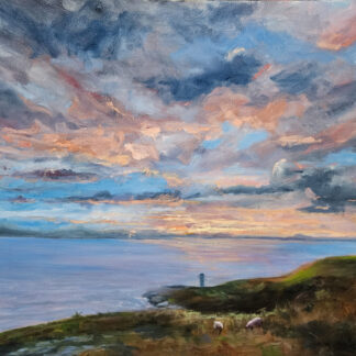 Original sunset painting for sale. On Ireland's online art gallery art4you.ie Check out our large selection of art for sale by Irish artist