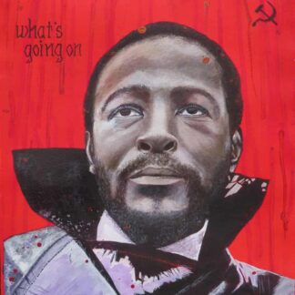 Painting of singer Marvin Gaye for sale on Irleand's online marketplace to buy and sell artwork, Paintings by Irish artists