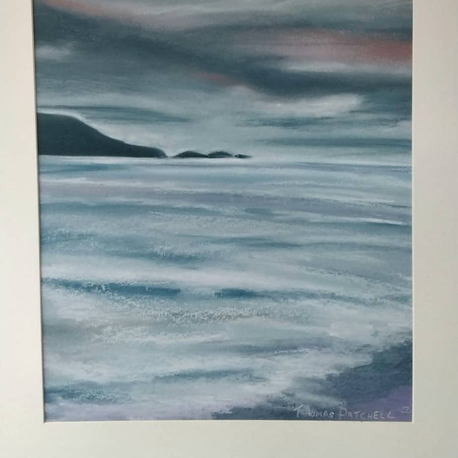 Original Framed Pastel Painting