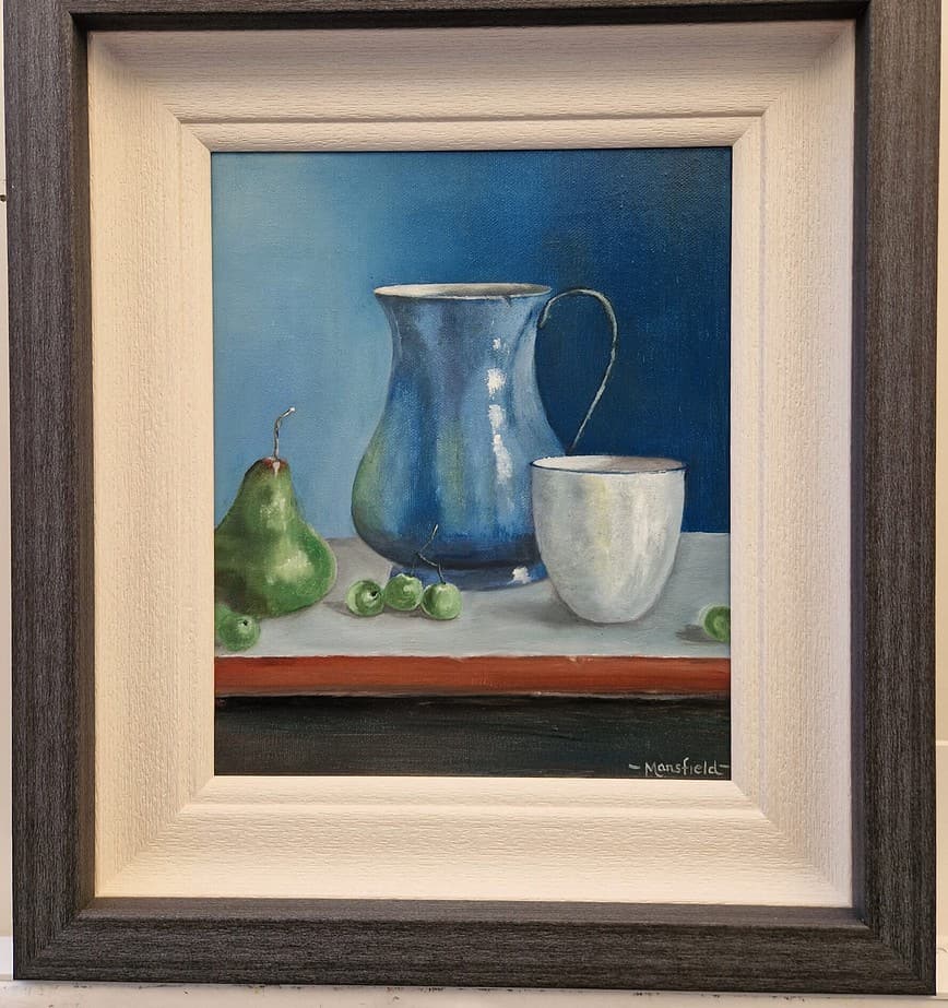 Irish painting, still life, realistic.