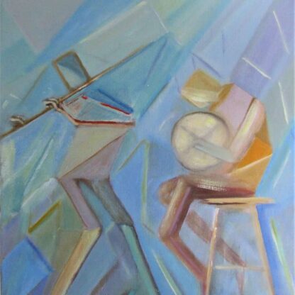 Abstract figurative painting for sale of people playing music. Check out our large selection of art for sale in Ireland