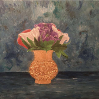 Original painting of a vase of flowers by Irish artist. Check out or large range of art for sale in Ireland