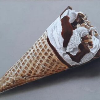 Cornetto Ice Cream- Still Life Painting for sale. Check out our large range of still life paintings for sale on art4you.ie