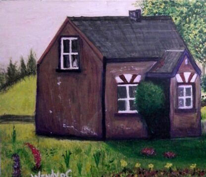 original painting taken of this beautiful old derelict home, native to the hills of Doon check out more art for sale on art4you.ie