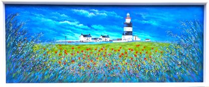 An Original painting of Hook Head Lighthouse.