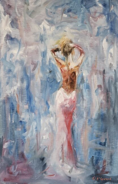 Midnight Dancer - Figurative nude painting by Irish artist David McCormack Check out more of his art for sale on art4you.ie