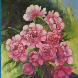 Painting of Peonies