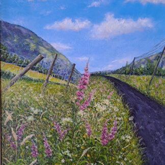 Oil Painting on Canvas of County Kerry