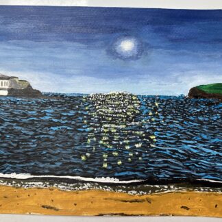 Painting of Kilkee bay Ireland