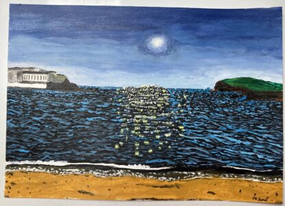 Painting of Kilkee bay Ireland