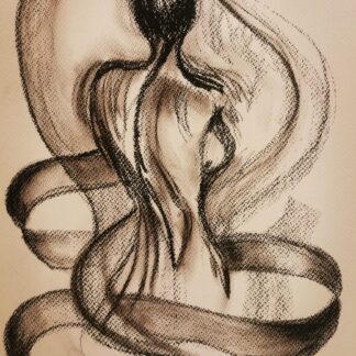 Figurative Charcoal Drawing: Capturing the Essence of Form and Emotion"Immerse yourself in the timeless allure of figurative art