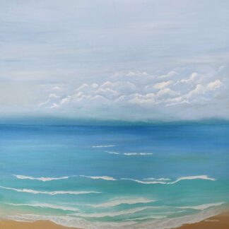 Original acrylic painting on canvas inspired by love of the sea