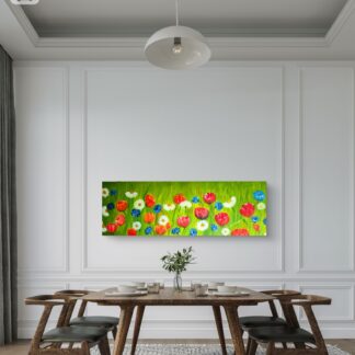 Original Flower Artwork -The delicate elegance of nature with our original flower artwork, where vibrant blooms come to life on canvas.