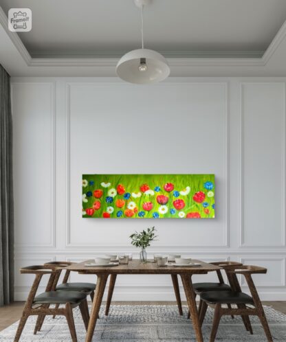 Original Flower Artwork -The delicate elegance of nature with our original flower artwork, where vibrant blooms come to life on canvas.