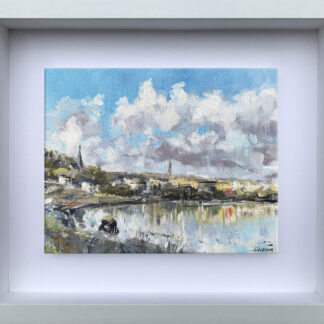 This Landscape painting of Clifden in the West of Ireland, captures the tranquil beauty of the landscape with an impressionist twist.