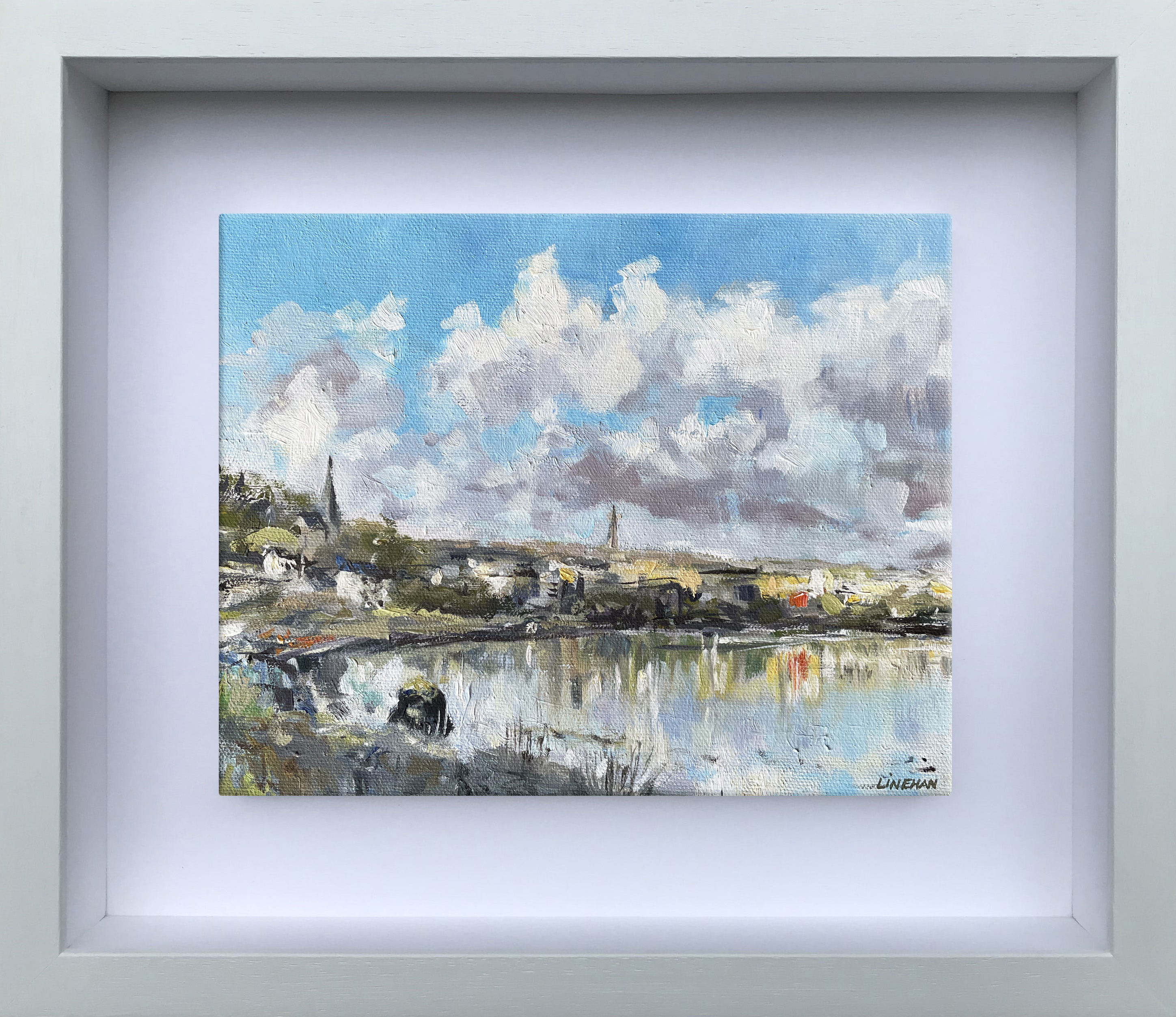 This Landscape painting of Clifden in the West of Ireland, captures the tranquil beauty of the landscape with an impressionist twist.