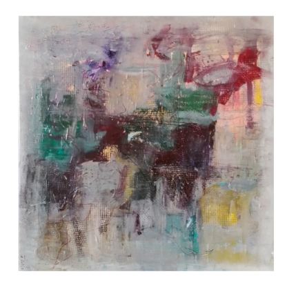 Discover an original abstract painting with rich depth and character, blending neutral tones and earthy hues to complement a variety of decor styles, from minimalist to rustic.