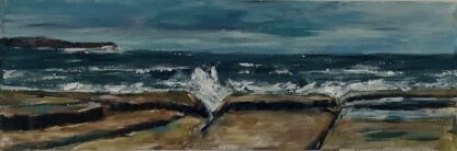 This painting beautifully captures the rugged and wild essence of the Connemara coastline on the west coast of Ireland.