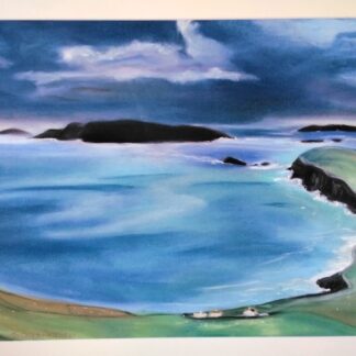 Seascape painting Blasket IslandsI Kerry