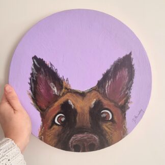 dog painting for sale