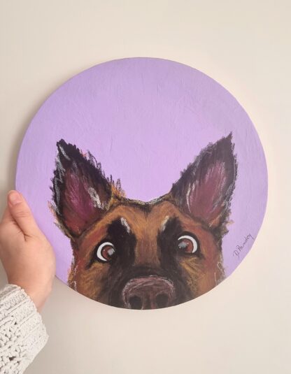 dog painting for sale