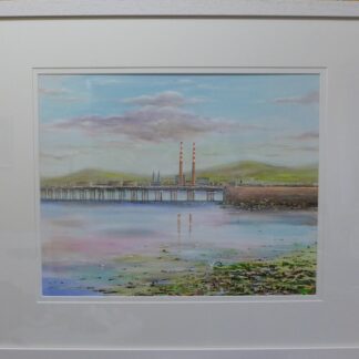 Painting of the Wooden Bridge, Clontarf, Dublin